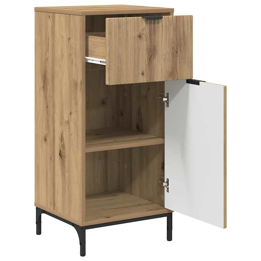 Ensemble de mobilier de salle de bain 2 pc Chêne artisanal - 6