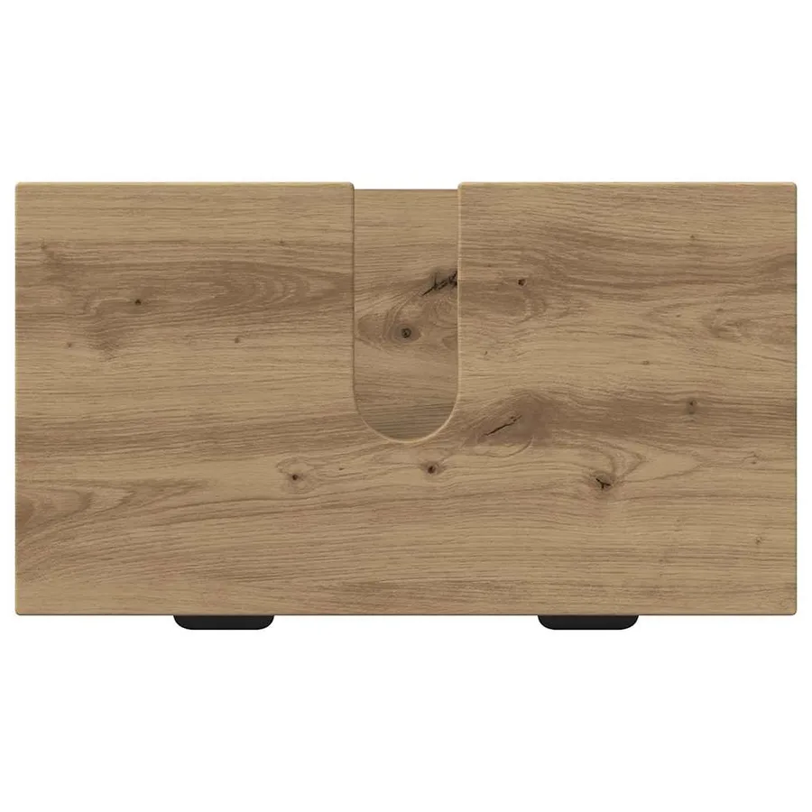 Ensemble de mobilier de salle de bain 2 pc Chêne artisanal - 7