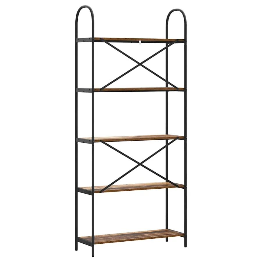 Étagère Bois ancien 80 x 30 x 183 cm Bois d'ingénierie - 7