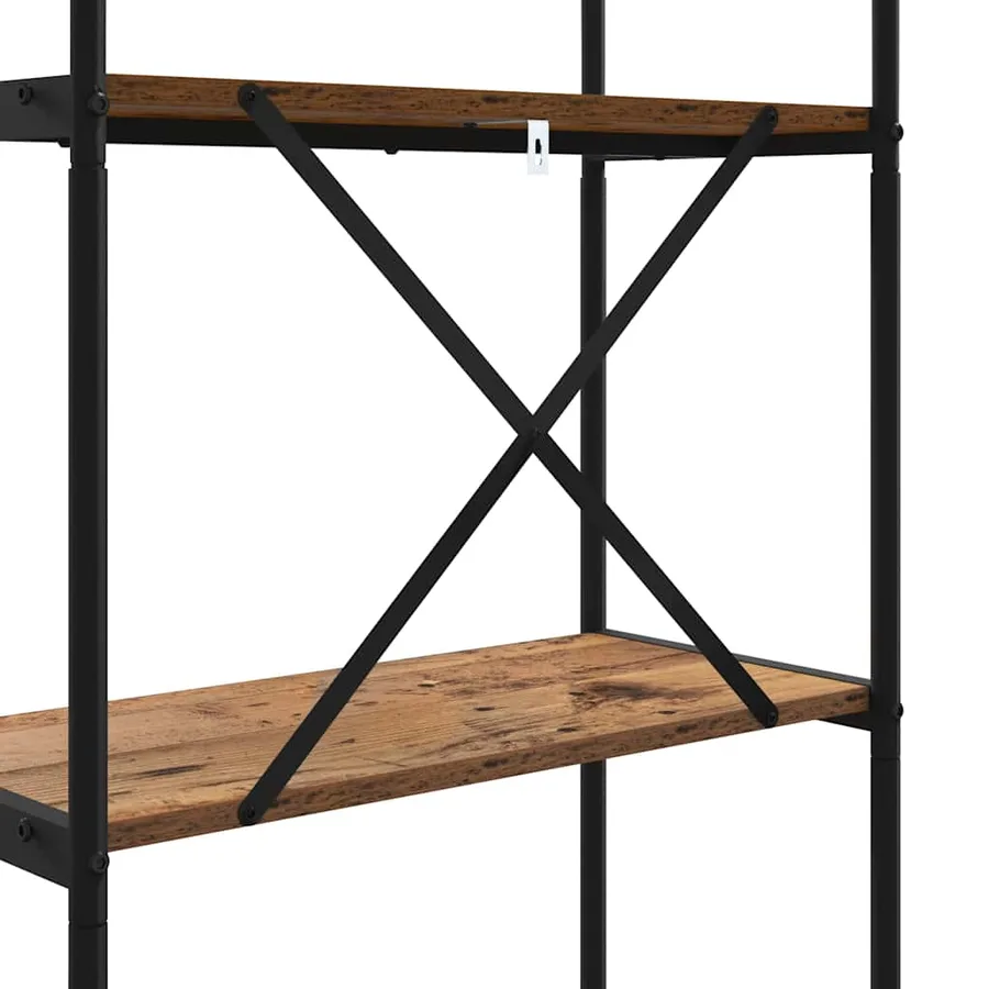 Étagère Bois ancien 80 x 30 x 183 cm Bois d'ingénierie - 9