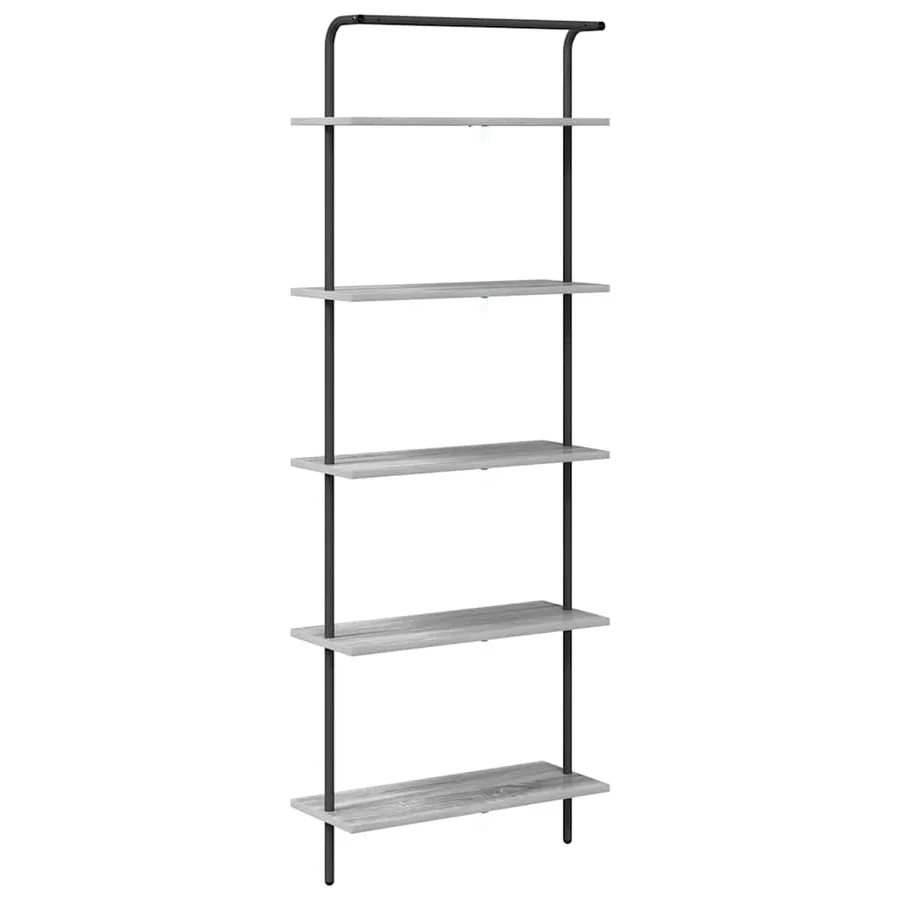 Étagère Gris Sonoma 60 x 24 x 168 cm Bois d'ingénierie - 7