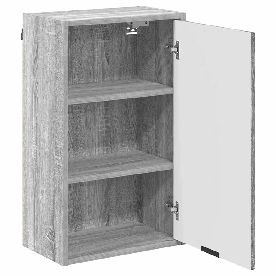 Ensemble de mobilier de salle de bain 3 pcs Sonoma gris - 7