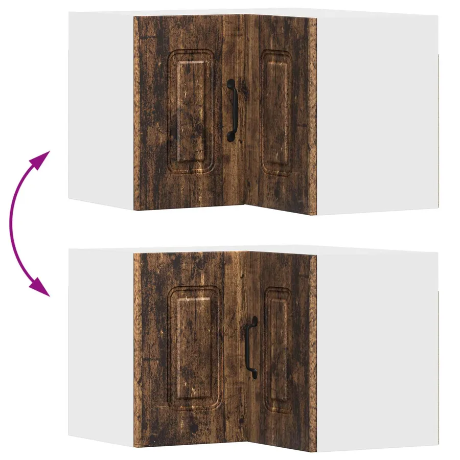 Panneau de lave-vaisselle Kalmar Bois ancien 57 x 57 x 40 cm - 11