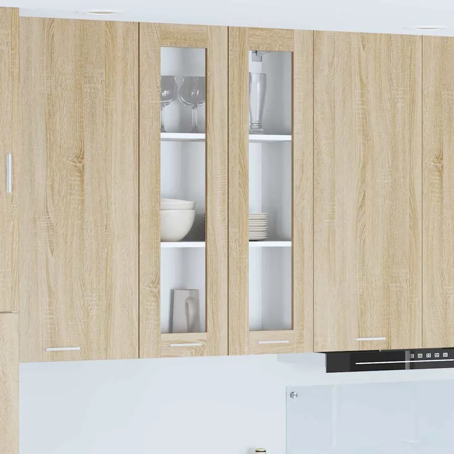 Armoire suspendue avec stockage Chêne Sonoma 60 x 31 x 100 cm