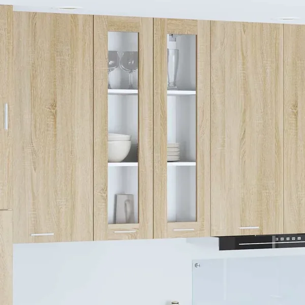 Armoire suspendue avec stockage Chêne Sonoma 60 x 31 x 100 cm