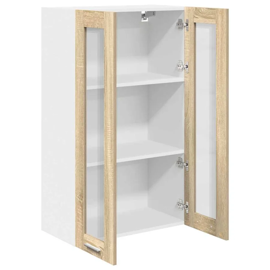 Armoire suspendue avec stockage Chêne Sonoma 60 x 31 x 100 cm - 5