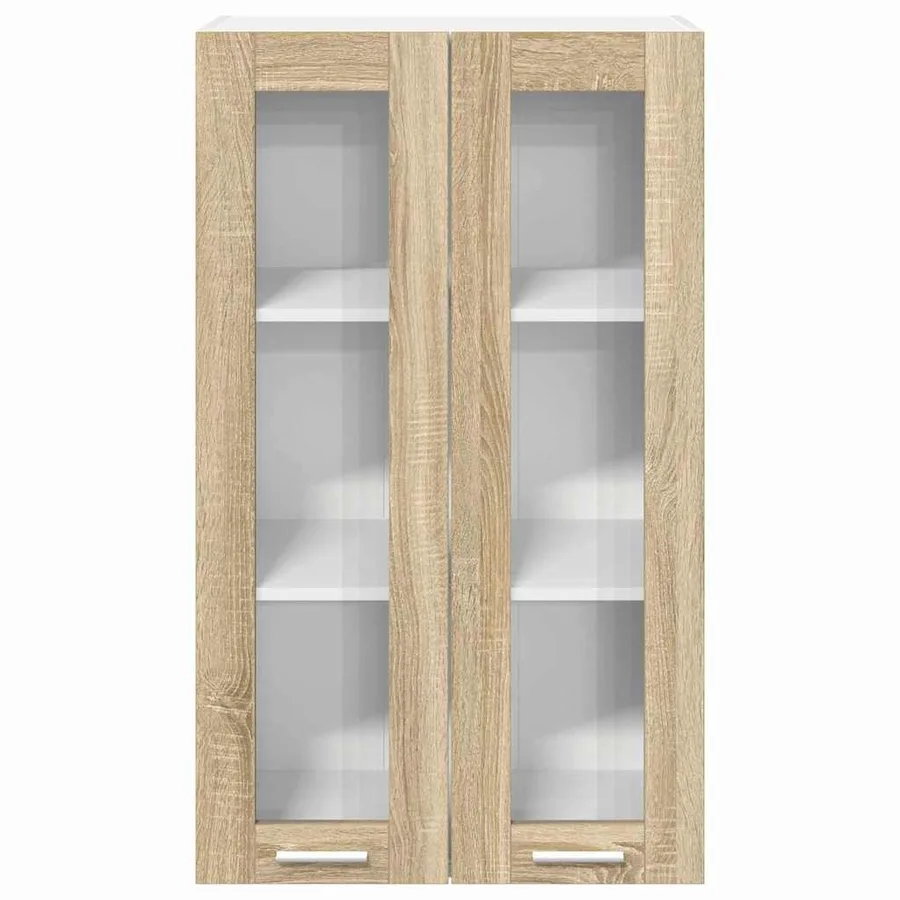 Armoire suspendue avec stockage Chêne Sonoma 60 x 31 x 100 cm - 6