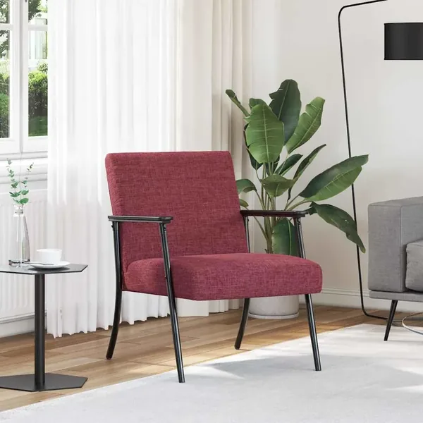 fauteuil Bordeaux 59 x 75 x 78 cm tissu