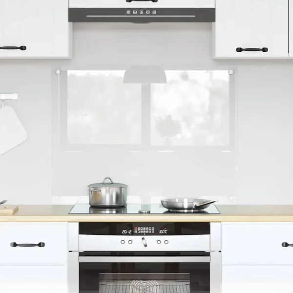 Crédence de cuisine Transparent 80 x 60 cm verre trempé
