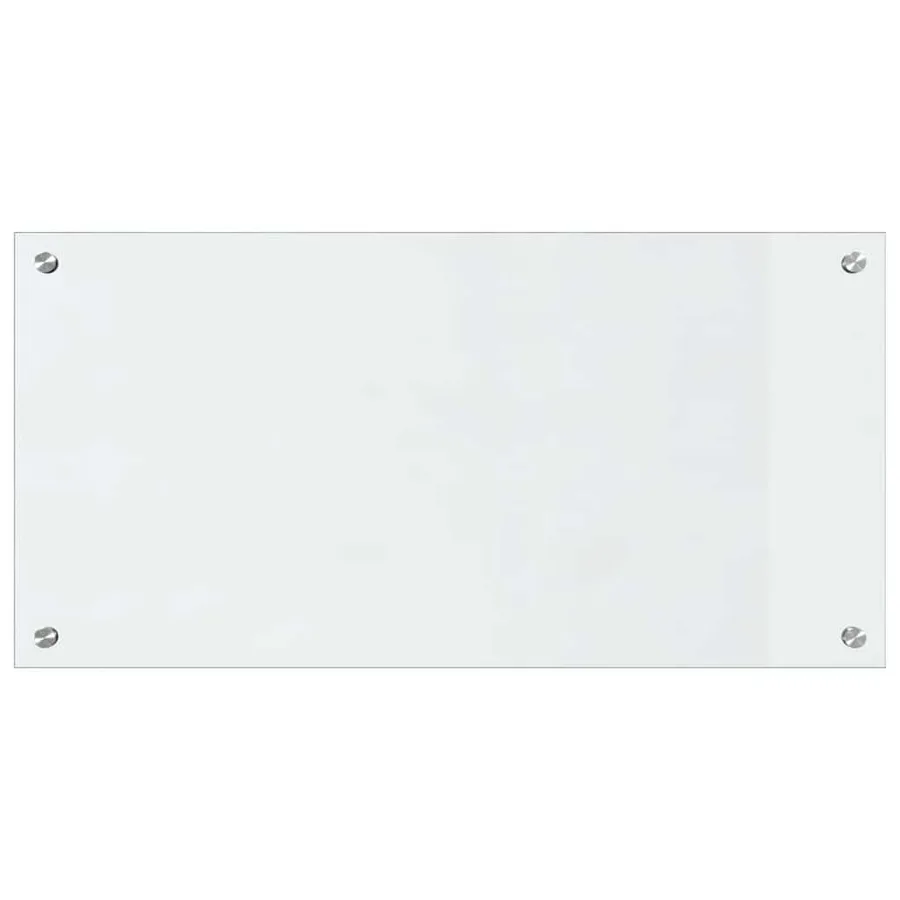 Crédence de cuisine 2 pcs Transparent 80 x 40 cm verre trempé - 4