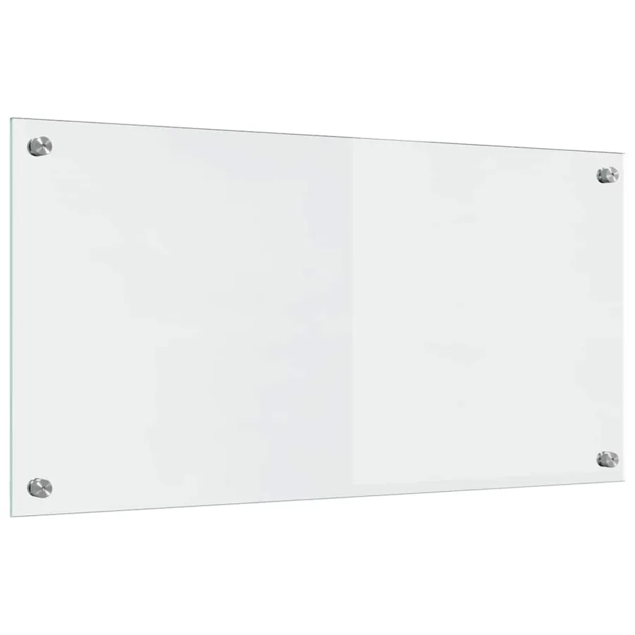 Crédence de cuisine 2 pcs Transparent 80 x 40 cm verre trempé - 6
