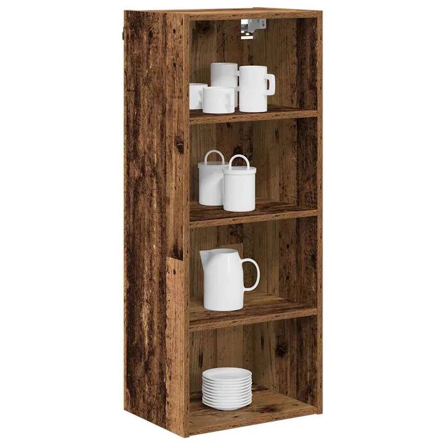 Armoire suspendue avec stockage Bois ancien 40 x 29,5 x 100 cm - 3
