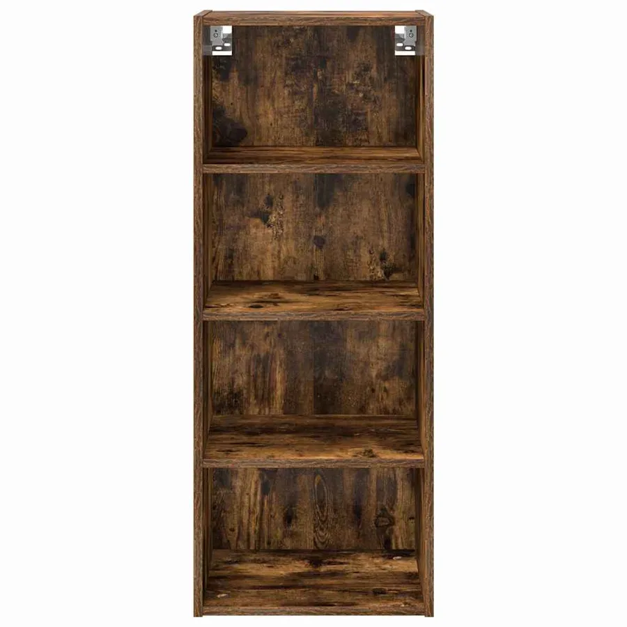 Armoire suspendue avec stockage Chêne fumé 40 x 29,5 x 100 cm - 5