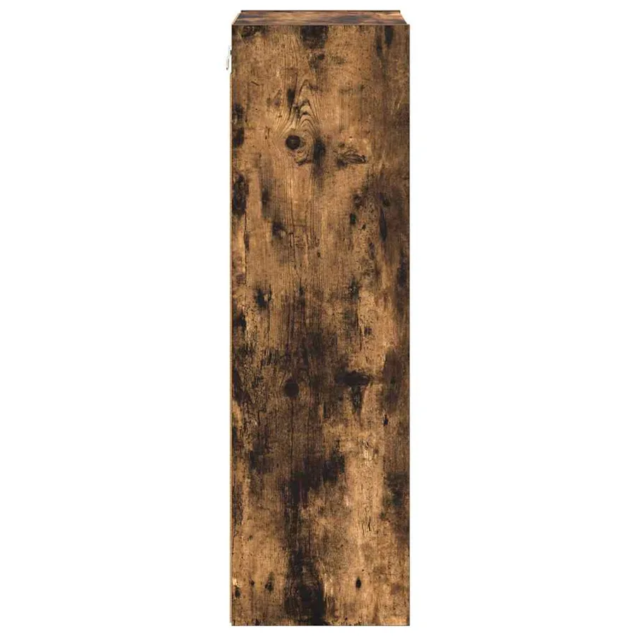 Armoire suspendue avec stockage Chêne fumé 40 x 29,5 x 100 cm - 6