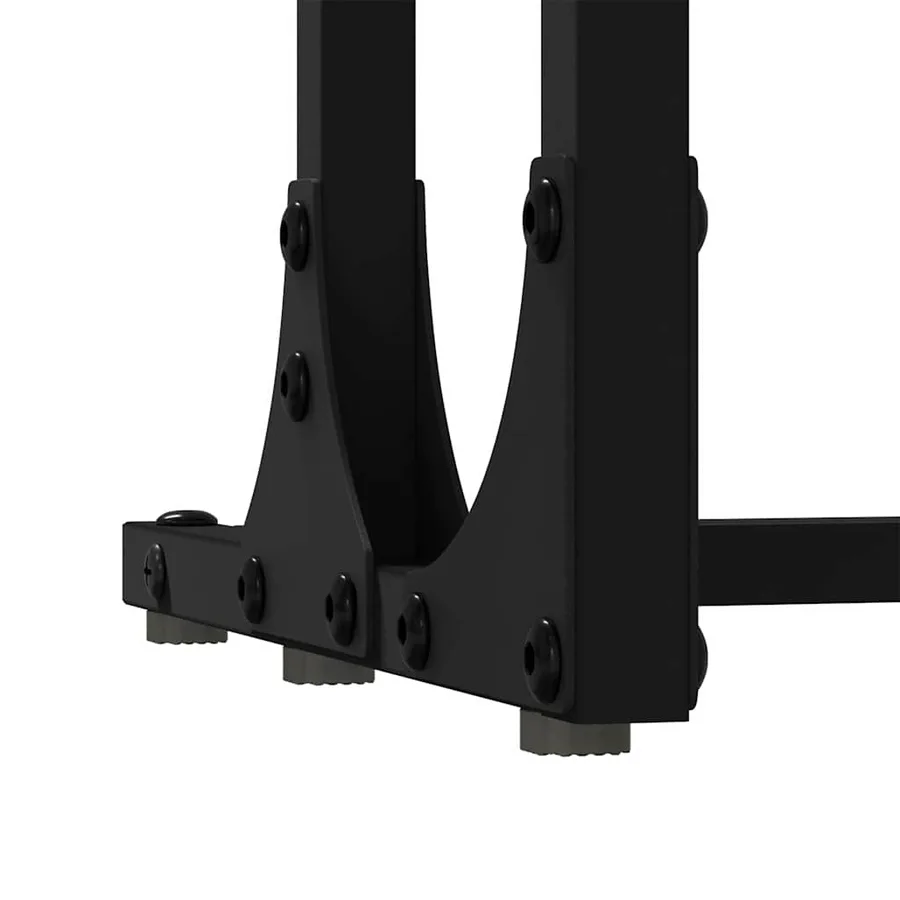 Table basse gigogne 3 pcs Chêne noir Bois d'ingénierie - 9