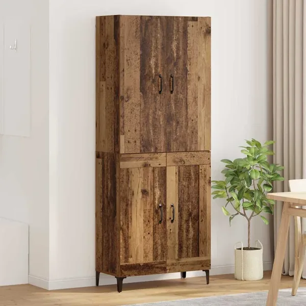Haut Armoire Bois Ancien 69,5 x 34 x 180 cm Bois d'ingénierie