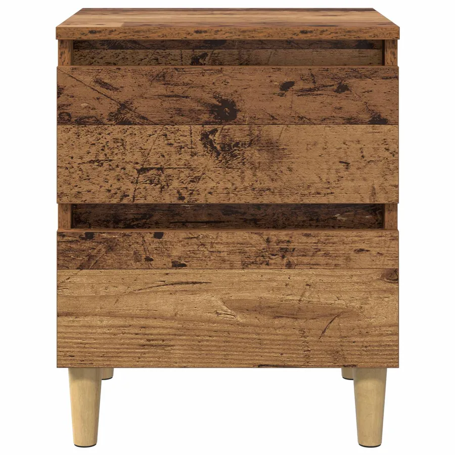 Armoire de lit Bois Ancien 40 x 35 x 50 cm Bois d'ingénierie - 4