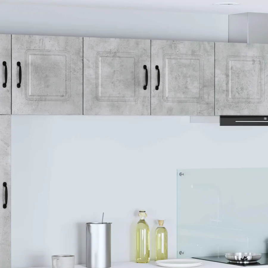 Panneau de lave-vaisselle Kalmar Gris béton 80 x 31 x 40 cm