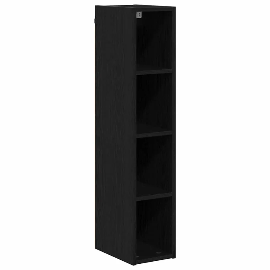 Armoire suspendue avec stockage Chêne noir 20 x 29,5 x 100 cm - 2
