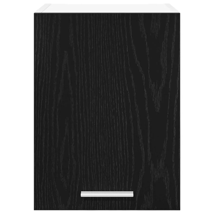Armoire suspendue Chêne noir et Blanc 30 x 31 x 40 cm - 6