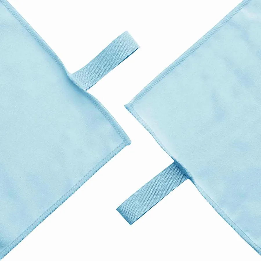 Serviettes de sport 2 pcs Bleu 50 x 30 cm - 5