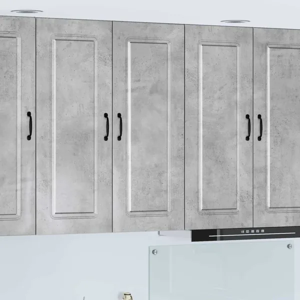 Panneau de lave-vaisselle Kalmar Gris béton 80 x 31 x 100 cm