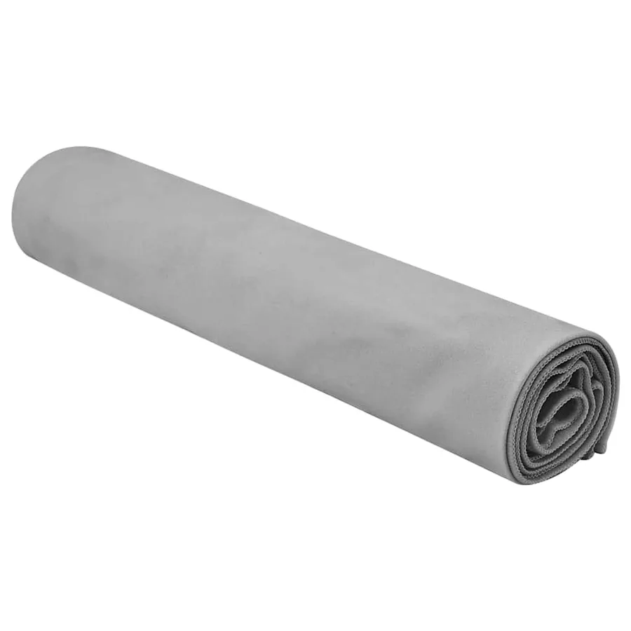 Serviettes de sport 2 pcs Gris foncé 140 x 70 cm - 2