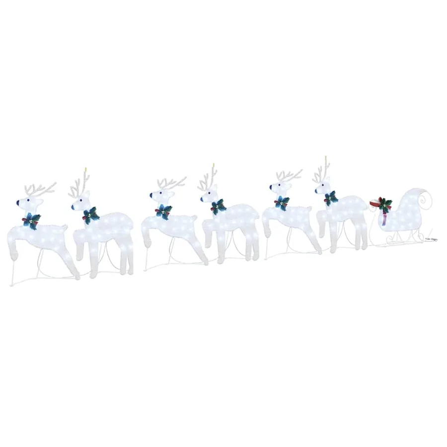 Rennes LED 7 pcs Argenté tissu - 2