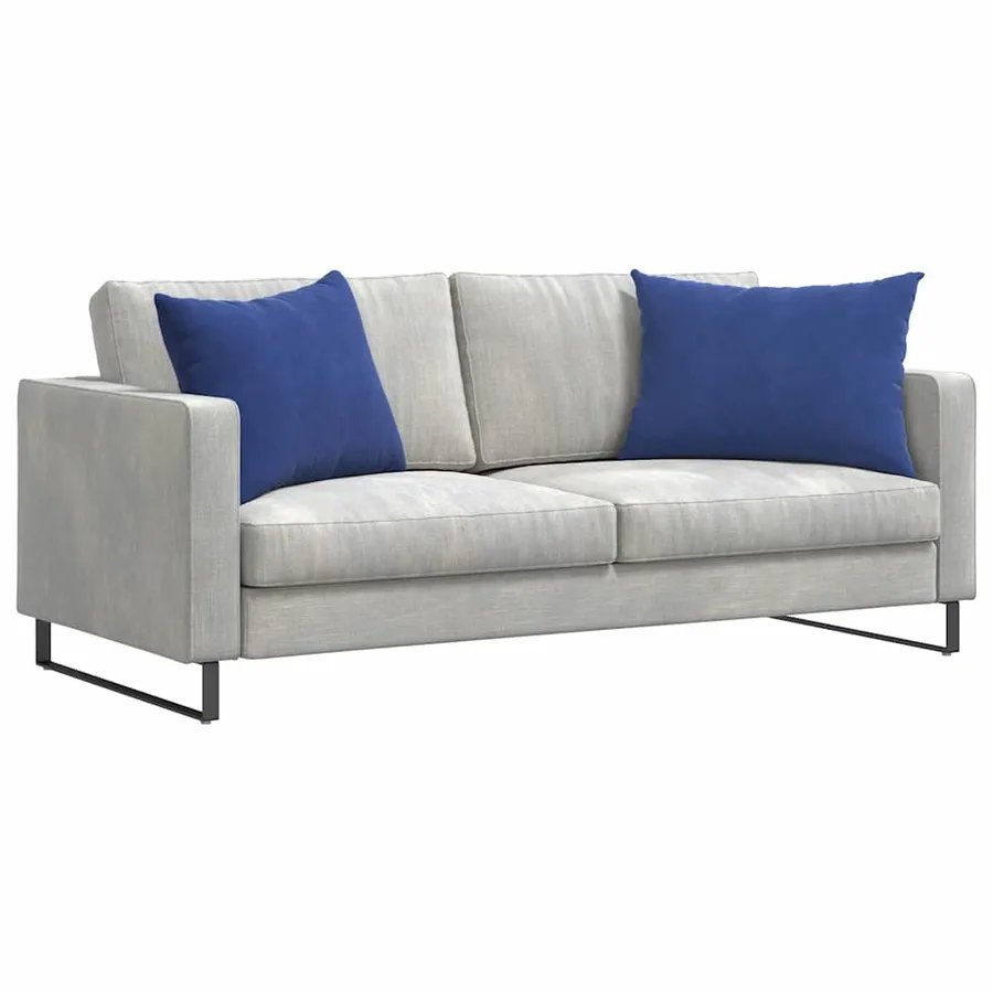Coussins de canapé 2 pcs Bleu police 70 x 50 cm - 3