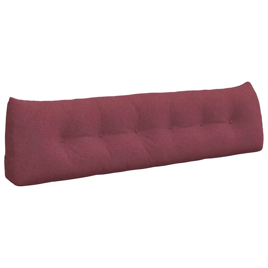 Coussin de Dos Bordeaux 180 x 24 x 50 cm tissu - 2