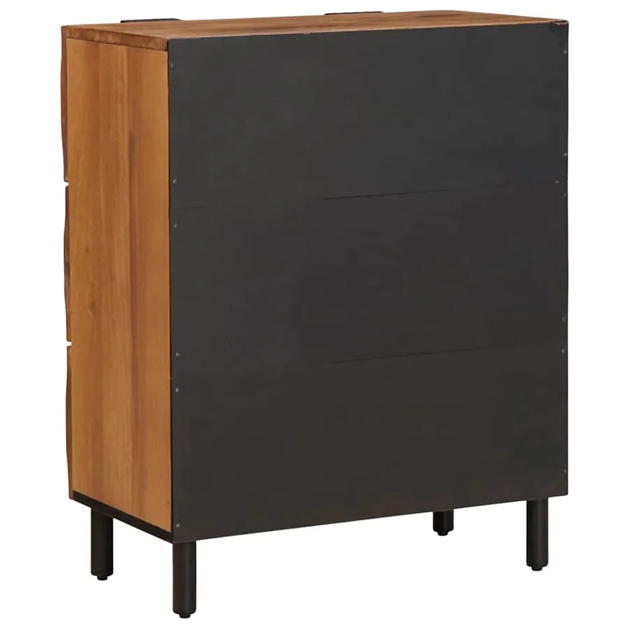 Buffet Finition Acacia Brun 60 x 33 x 75 cm - 5