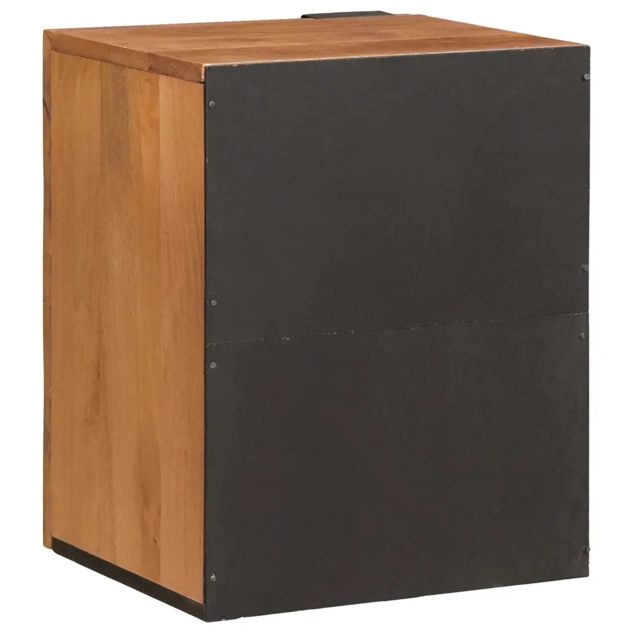 Cabinet de Salle de Bain Suspendu Marron 38 x 33 x 48 cm - 5