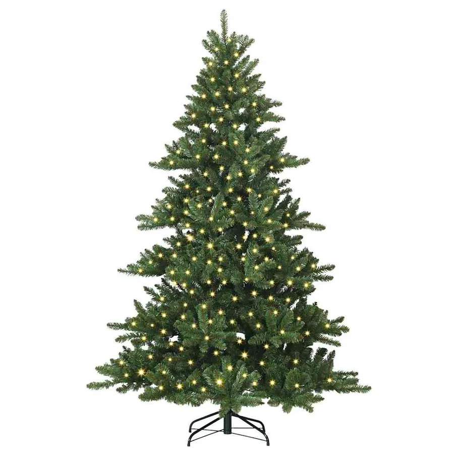 Sapin de Noël Artificiel à Branches Articulées Vert 180 cm - 3