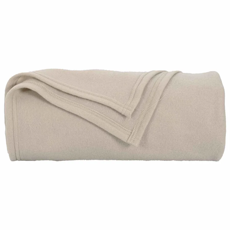Couvertures à jeter 6 pcs Beige 240 x 220 cm Toison - 5