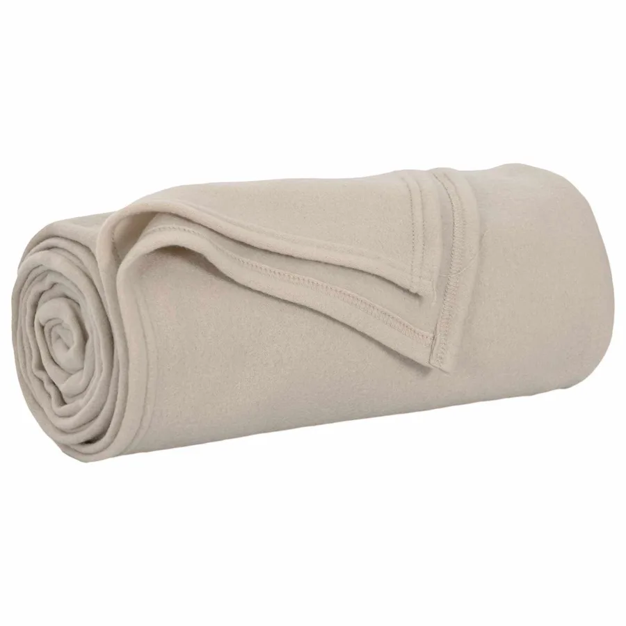 Couvertures à jeter 24 pcs Beige 170 x 130 cm Toison - 2