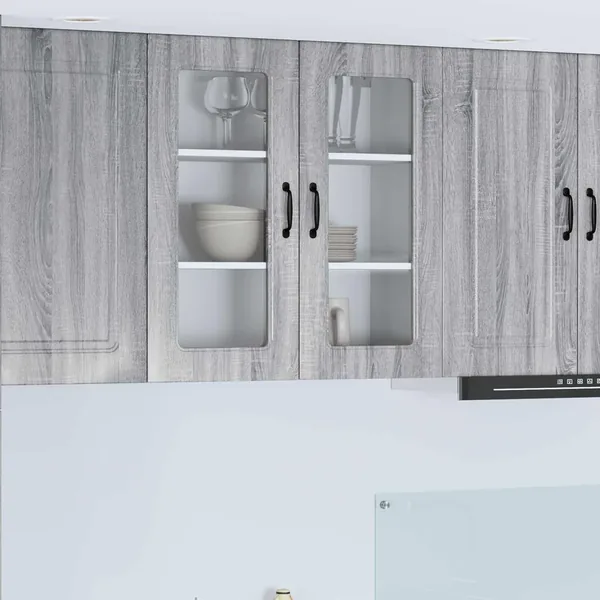 Panneau de lave-vaisselle Kalmar Gris Sonoma 80 x 31 x 80 cm