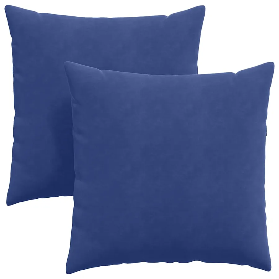 Coussins de canapé 2 pcs Bleu police 60 x 60 cm - 2