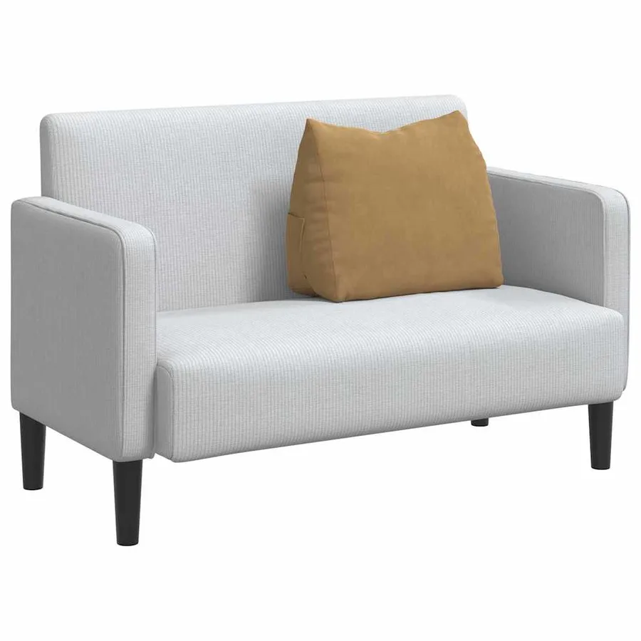Coussin de Dos Marron 60 x 20 x 50 cm Tissu en velours côtelé - 3