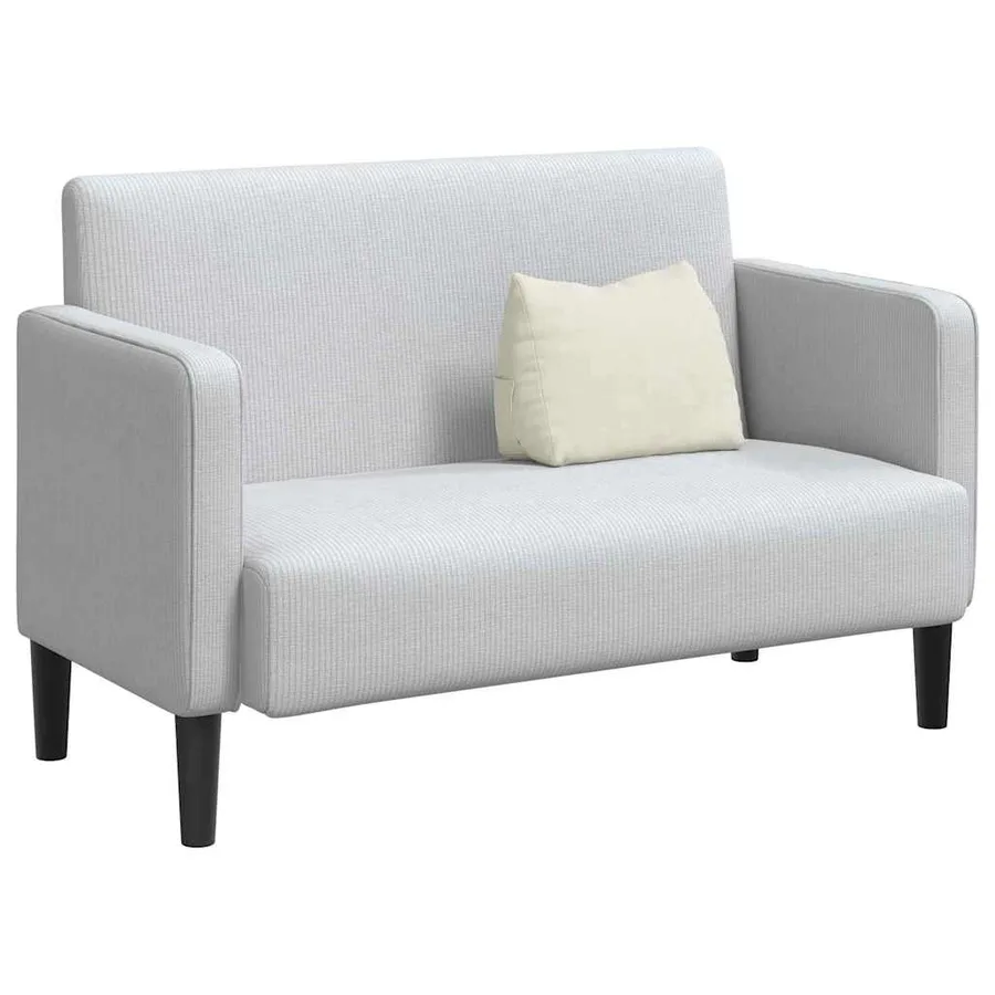 Coussin de Dos Crème 45 x 20 x 35 cm Tissu en velours côtelé - 3