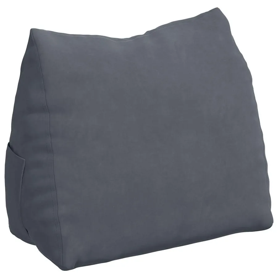 Coussin de Dos Gris foncé 60 x 20 x 50 cm - 2