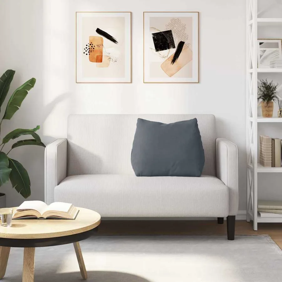 Coussin de Dos Gris foncé 60 x 20 x 50 cm - 4