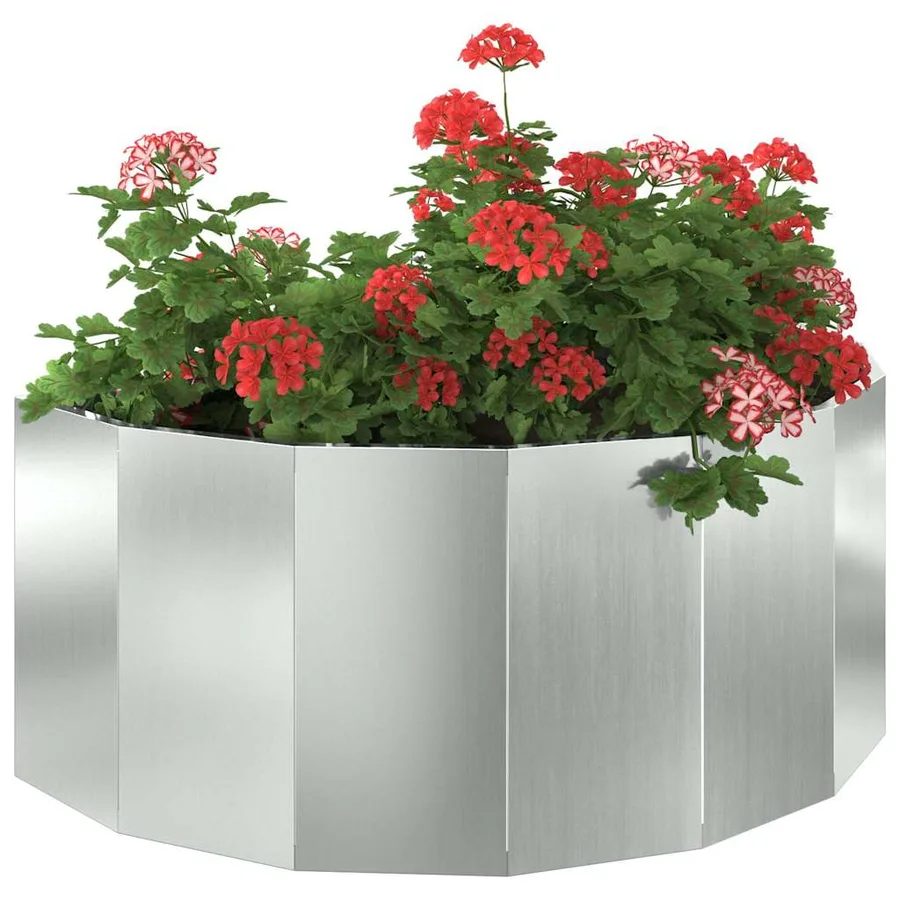 Jardinière Argent 90 x 45 x 35 cm Acier galvanisé - 3