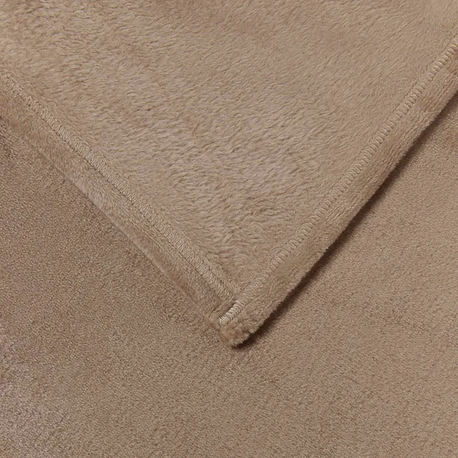 Couvertures à jeter 6 pcs Camel 130 x 150 cm Toison - 6