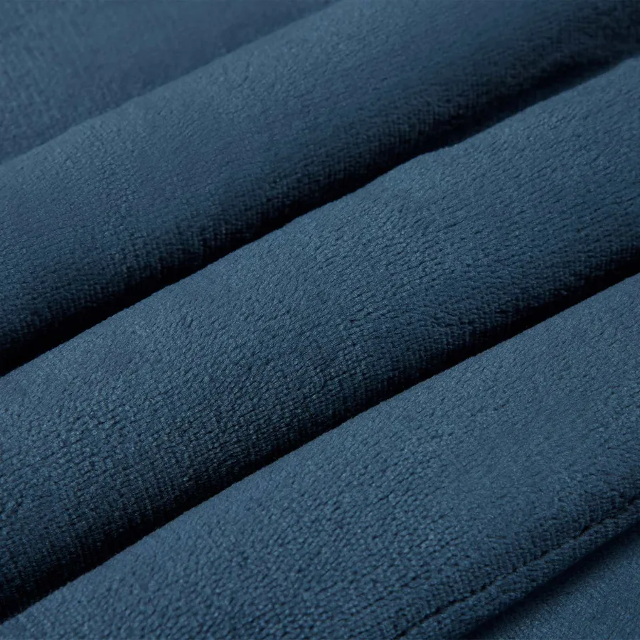 Jeté Bleu marine 150 x 200 cm Toison - 7