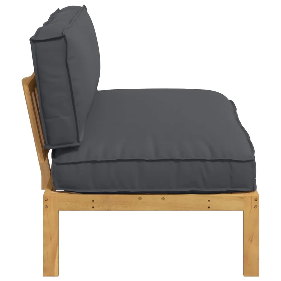 Ensemble de Canapés avec coussin Anthracite 120 x 92 x 69 cm - 7
