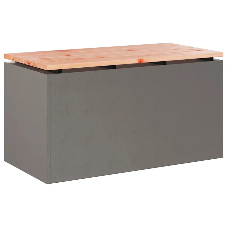 Banc de jardin 2 -Seater 80 x 40 x 43 cm Rouillé Rectangulaire - 4