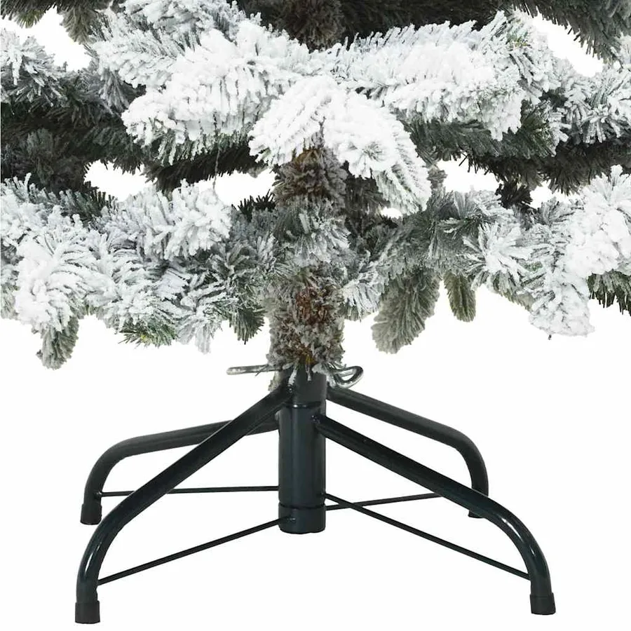 Sapin de Noël artificiel avec 150 LED Blanc 150 cm PE et PVC - 14