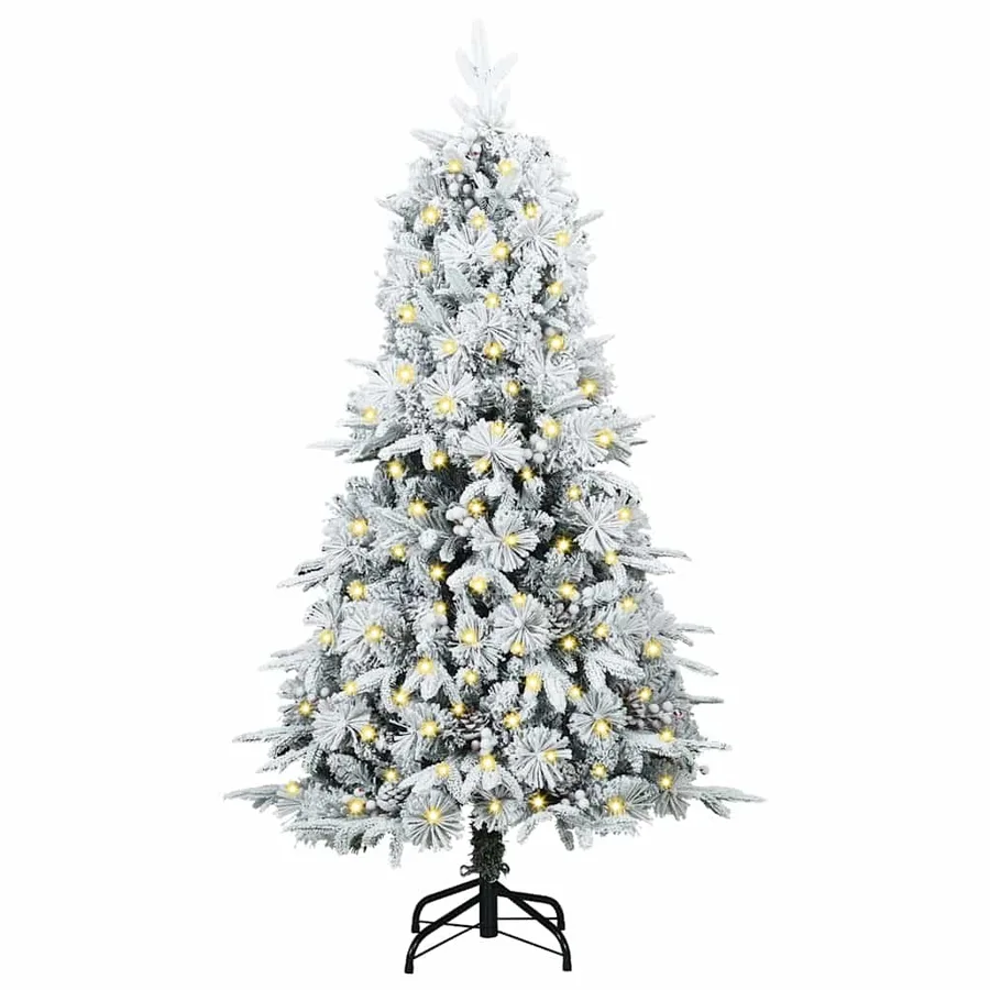 Sapin de Noël Artificiel à Branches Articulées Vert 120 cm - 3