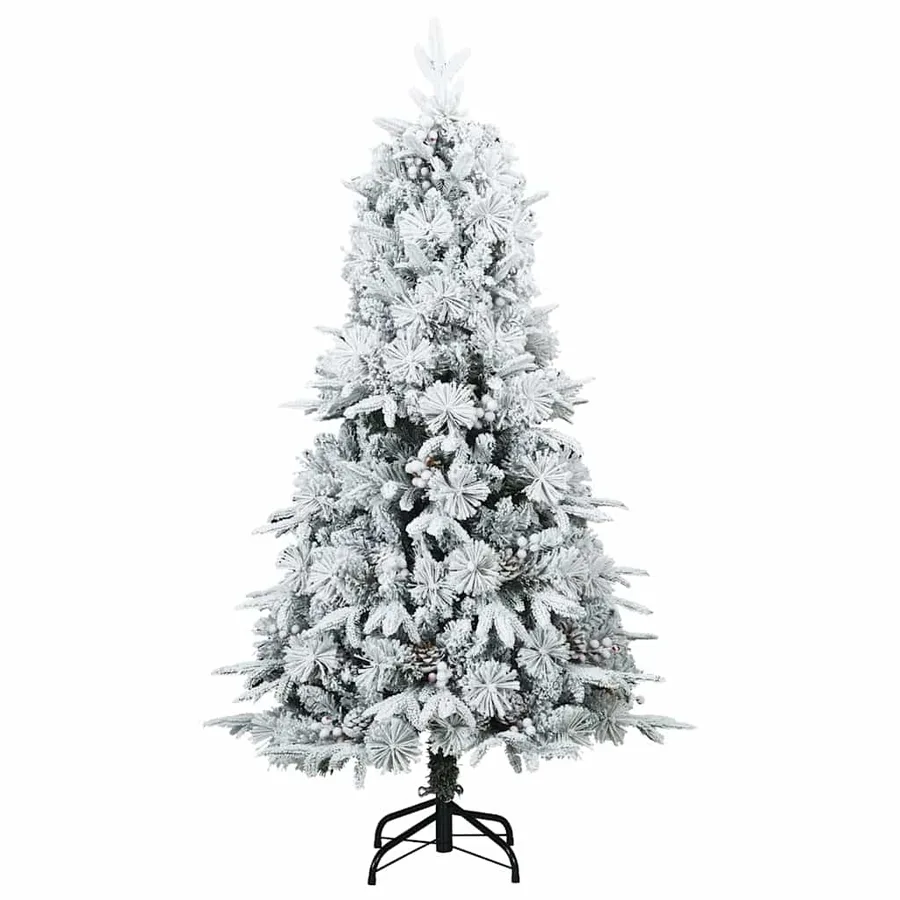 Sapin de Noël Artificiel à Branches Articulées Vert 120 cm - 4