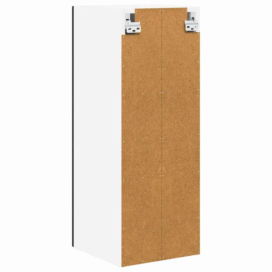 Meuble mural LUCCA 2 pcs Noir 30 x 31 x 80 cm Bois d'ingénierie - 9